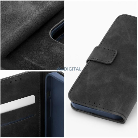 TENDER könyvtok Xiaomi Redmi Note 14 Pro 4G - fekete
