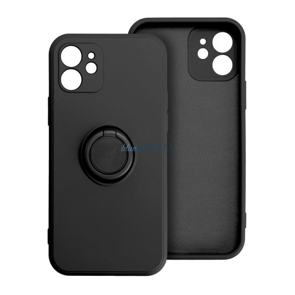 SILICONE RING tok Xiaomi Redmi Note 14 4G - fekete