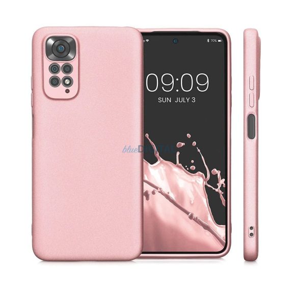 METALLIC tok Xiaomi Redmi Note 14 Pro 4G - rózsaszín