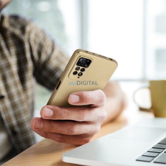 METALLIC tok Xiaomi Redmi Note 14 Pro 4G - arany színű
