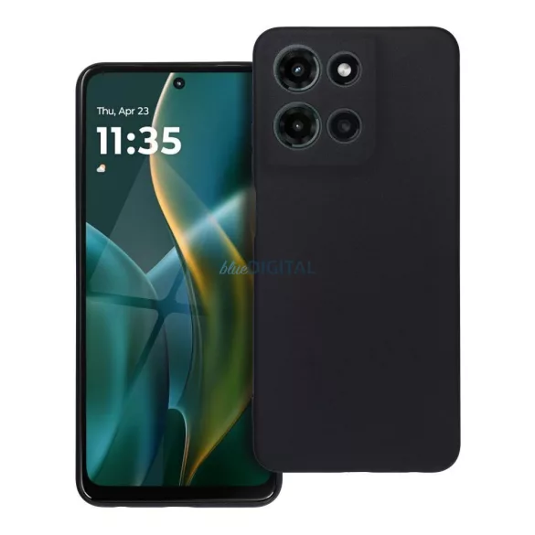 MATT tok Motorola Moto G (2025) - fekete