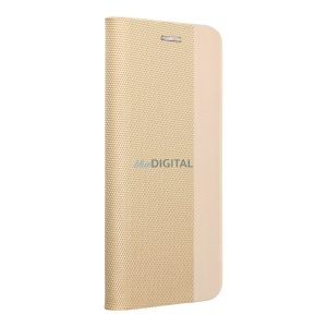 SENSITIVE könyvtok Xiaomi Redmi Note 14 Pro 4G - arany színű