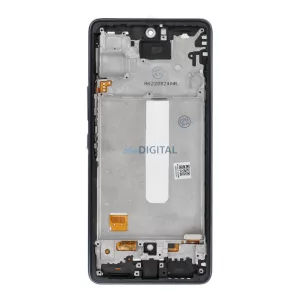 LCD kijelző SAMSUNG A53 A536 INCELL készülékhez kerettel - ALKATRÉSZ!