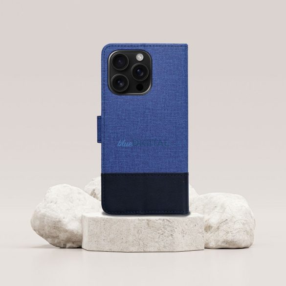 GOMMA könyvtok Xiaomi Redmi Note 14 4G - kék