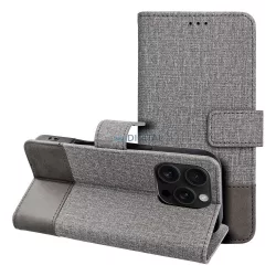 GOMMA könyvtok Xiaomi Redmi Note 14 4G - szürke