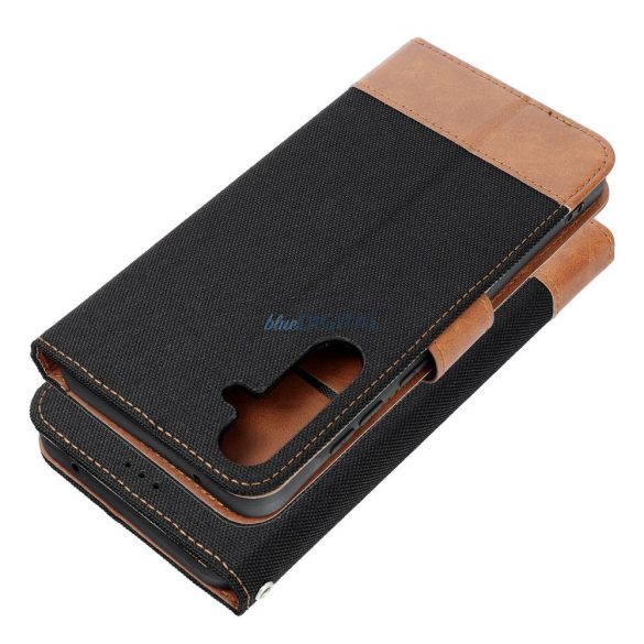 JEANS könyvtok Xiaomi Redmi Note 14 4G - fekete