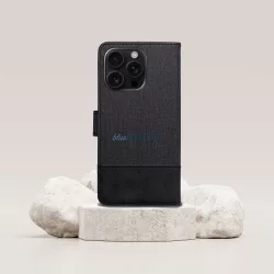 GOMMA könyvtok Xiaomi Redmi Note 14 4G - fekete