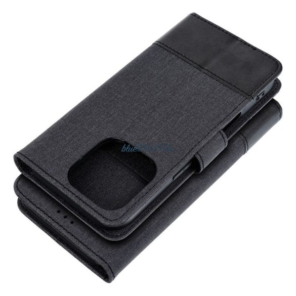 GOMMA könyvtok Xiaomi Redmi Note 14 4G - fekete