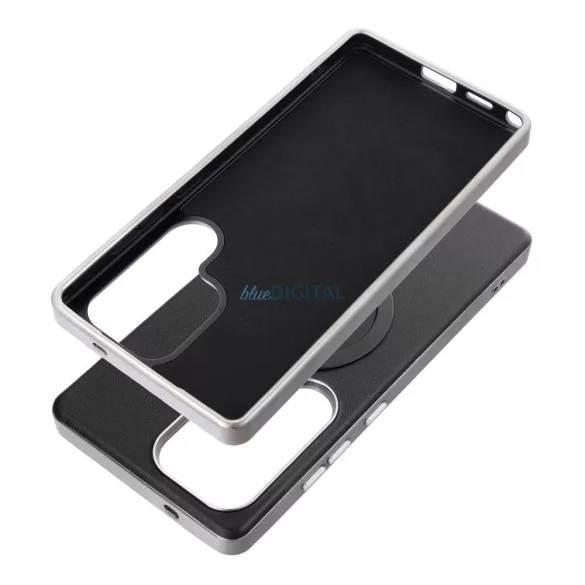 GENTLEMAN MagSafe-kompatibilis tok Samsung Galaxy A56 - fekete