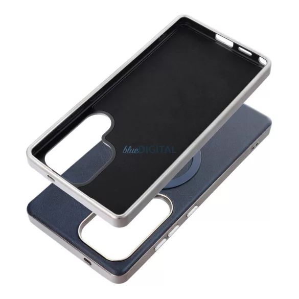 GENTLEMAN MagSafe-kompatibilis tok Samsung Galaxy A56 - tengerészkék