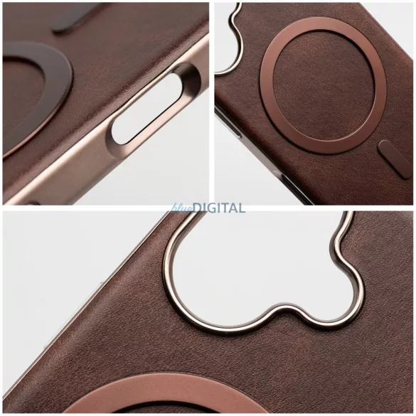 GENTLEMAN MagSafe-kompatibilis tok iPhone 13 Pro - barna