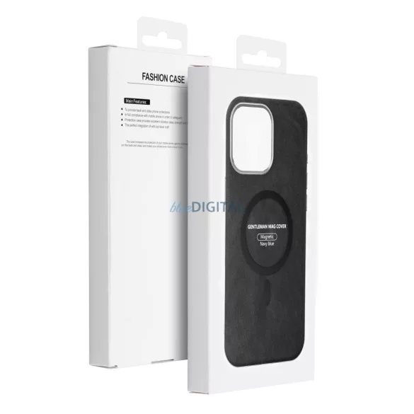 GENTLEMAN MagSafe-kompatibilis tok iPhone 14 - fekete