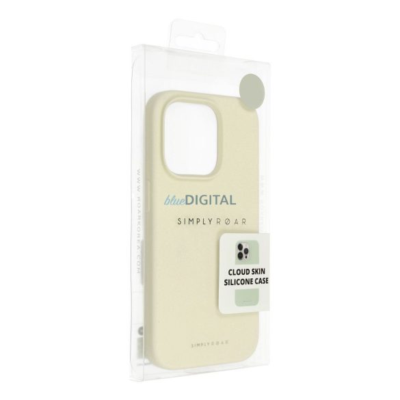 Roar Cloud Skin tok iPhone 16e - sárga