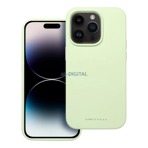 Roar Cloud Skin tok iPhone 16e - világoszöld