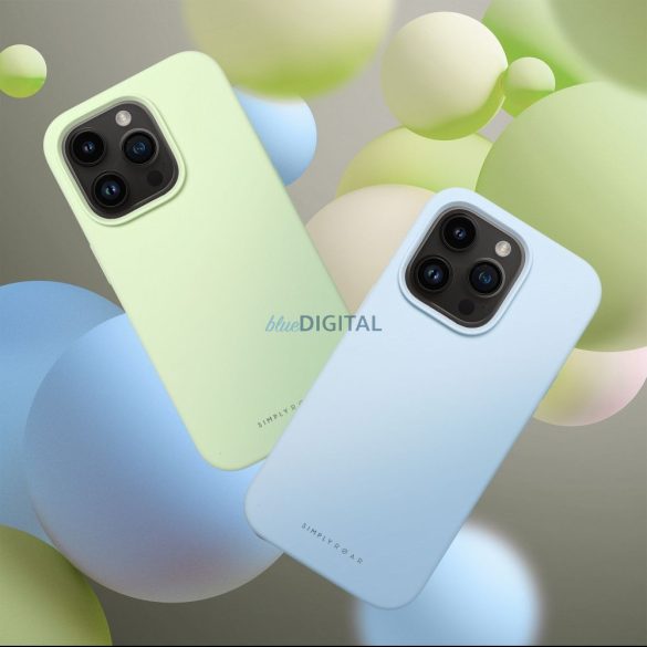 Roar Cloud Skin tok iPhone 16e - világoszöld