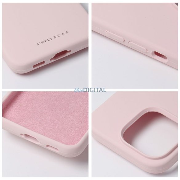 Roar Cloud Skin tok iPhone 16e - világos rózsaszín