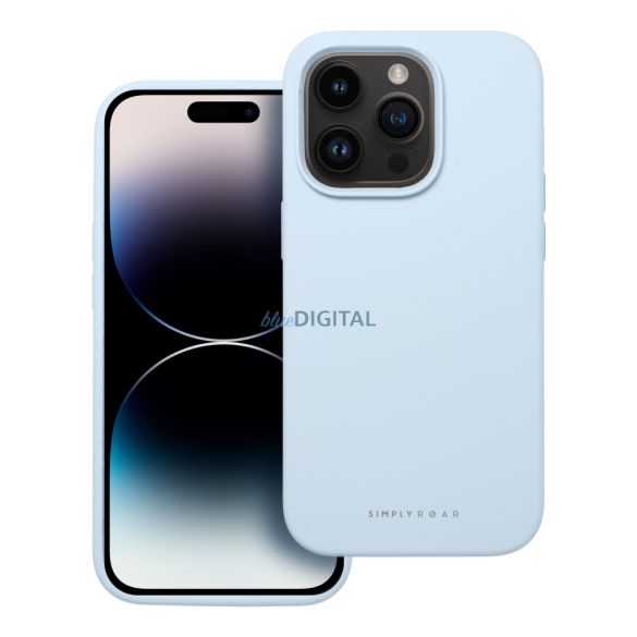 Roar Cloud Skin tok iPhone 16e - világoskék