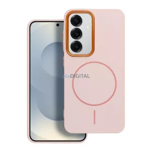 FRAME MagSafe-kompatibilis tok Samsung Galaxy A55 - púderrózsaszín