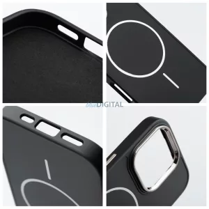 FRAME MagSafe-kompatibilis tok iPhone 12 - fekete