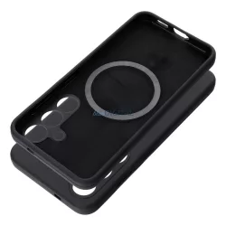   SILICONE 2mm MagSafe-kompatibilis tok Samsung Galaxy S25 Edge - fekete