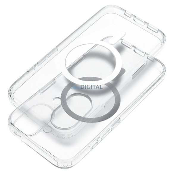 CLEAR Case 2mm MagSafe-kompatibilis tok kameravédelemmel iPhone 15 Pro Max - átlátszó