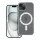 CLEAR Case 2mm MagSafe-kompatibilis tok kameravédelemmel iPhone 15 - átlátszó