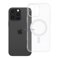   CLEAR Case 2mm MagSafe-kompatibilis tok kameravédelemmel iPhone 16 Pro Max - átlátszó