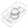 CLEAR Case 2mm MagSafe-kompatibilis tok kameravédelemmel iPhone 16 - átlátszó
