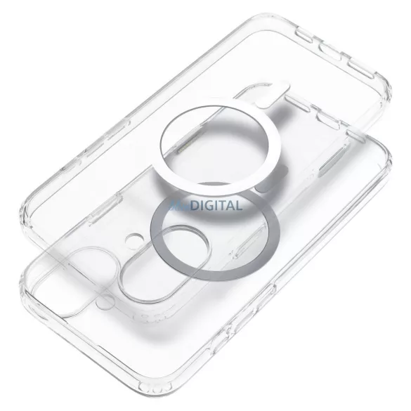 CLEAR Case 2mm MagSafe-kompatibilis tok kameravédelemmel iPhone 16 - átlátszó