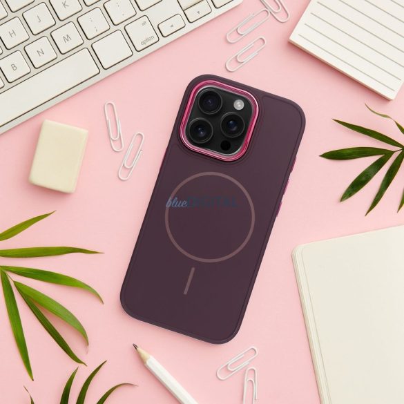 FRAME MagSafe-kompatibilis tok iPhone 12 - lila