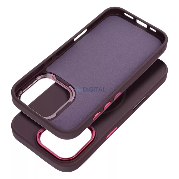 FRAME MagSafe-kompatibilis tok iPhone 14 - lila