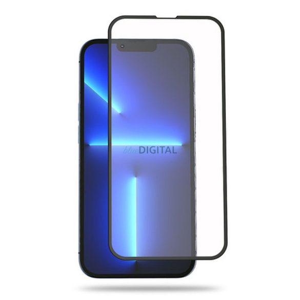 Bestsuit 5D hibrid üveg fekete szegéllyel Oppo Reno13