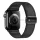 FORCELL F-DESIGN FA21 öko bőrszíj APPLE Watch 38 / 40 / 41 mm fekete
