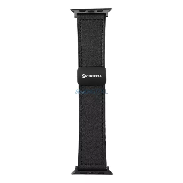 FORCELL F-DESIGN FA21 öko bőrszíj APPLE Watch 38 / 40 / 41 mm fekete