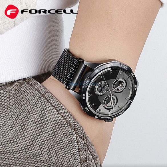 FORCELL F-DESIGN FS10 acél szíj SAMSUNG Watch 20 mm-es arany 