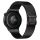 FORCELL F-DESIGN FS10 acél szíj SAMSUNG Watch 22 mm-es fekete