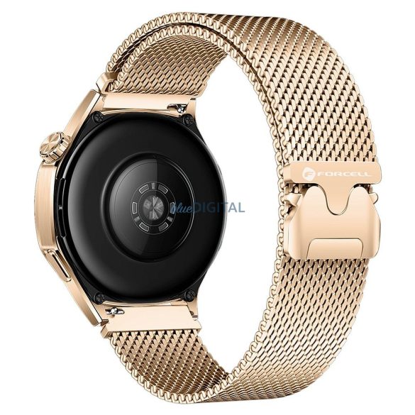 FORCELL F-DESIGN FS10 acél szíj SAMSUNG Watch 22 mm-es arany 