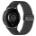 FORCELL F-DESIGN FS11 mágneses acél szíj SAMSUNG Watch 20 mm-es fekete színű