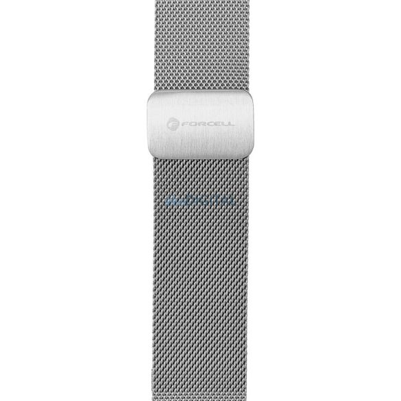 FORCELL F-DESIGN FS11 mágneses acél szíj SAMSUNG Watch 22 mm-es ezüst színű