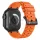 FORCELL F-DESIGN FA06 szilikon szíj APPLE Watch 38 / 40 / 41 mm-es narancs színben
