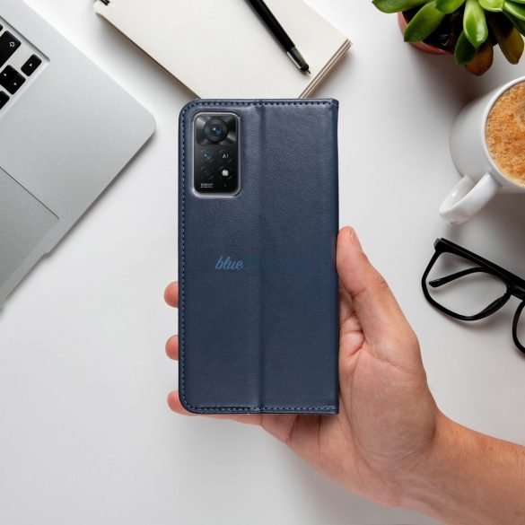SMART MAGNETO könyvtok Honor 400 Lite - tengerészkék