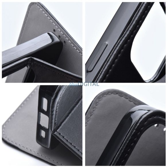 SMART MAGNETO könyvtok Motorola Edge 60 Fusion - fekete