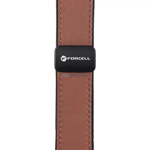 FORCELL F-DESIGN FS20 mágneses öko bőrszíj SAMSUNG Watch 20 mm barna