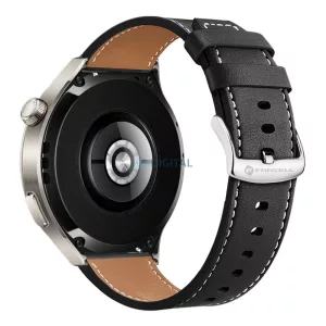FORCELL F-DESIGN FS21 öko bőrszíj SAMSUNG Watch 20 mm fekete színű