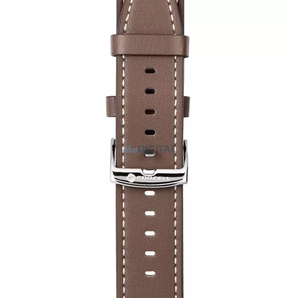 FORCELL F-DESIGN FS21 öko bőrszíj SAMSUNG Watch 20 mm-es barna