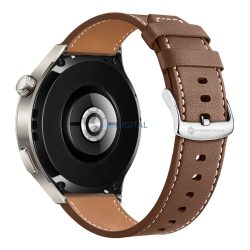   FORCELL F-DESIGN FS21 öko bőrszíj SAMSUNG Watch 22 mm-es barna