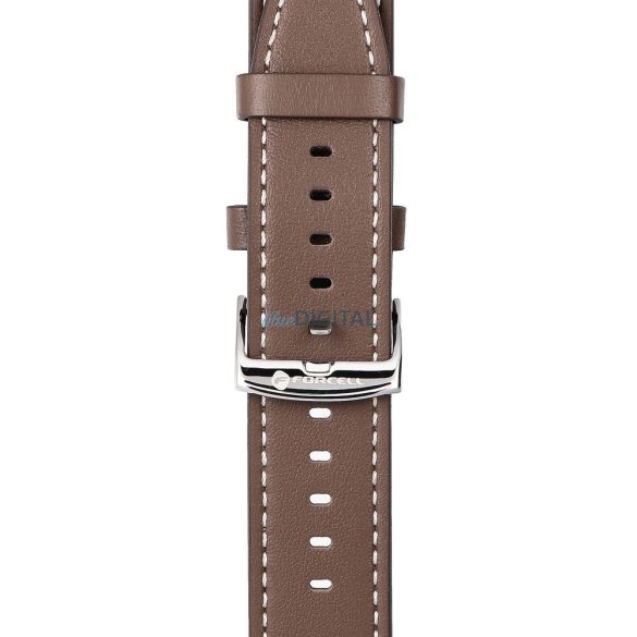 FORCELL F-DESIGN FS21 öko bőrszíj SAMSUNG Watch 22 mm-es barna