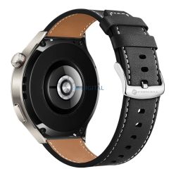   FORCELL F-DESIGN FS21 öko bőrszíj SAMSUNG Watch 22 mm-es fekete