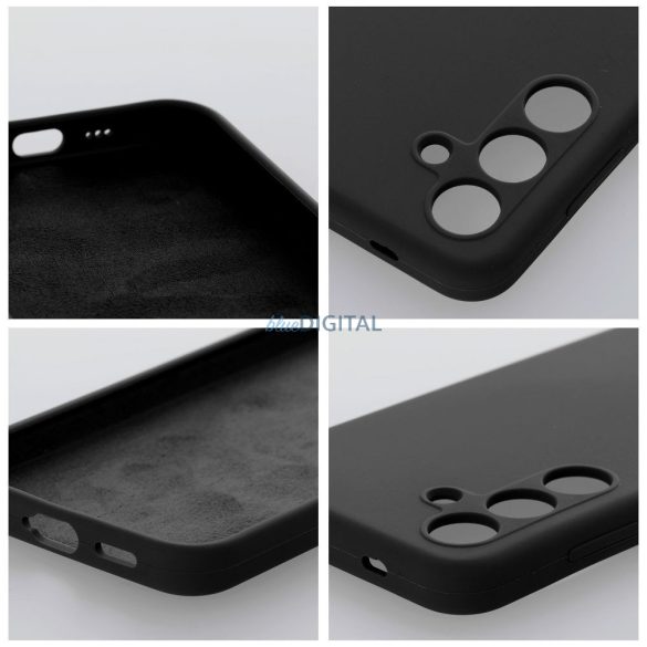SILICONE 2mm tok Poco C75 4G/5G - fekete
