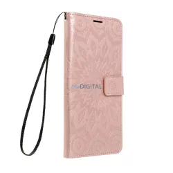   MEZZO könyvtok Samsung Galaxy A06 4G/5G - rózsaaranyszín "mandala"
